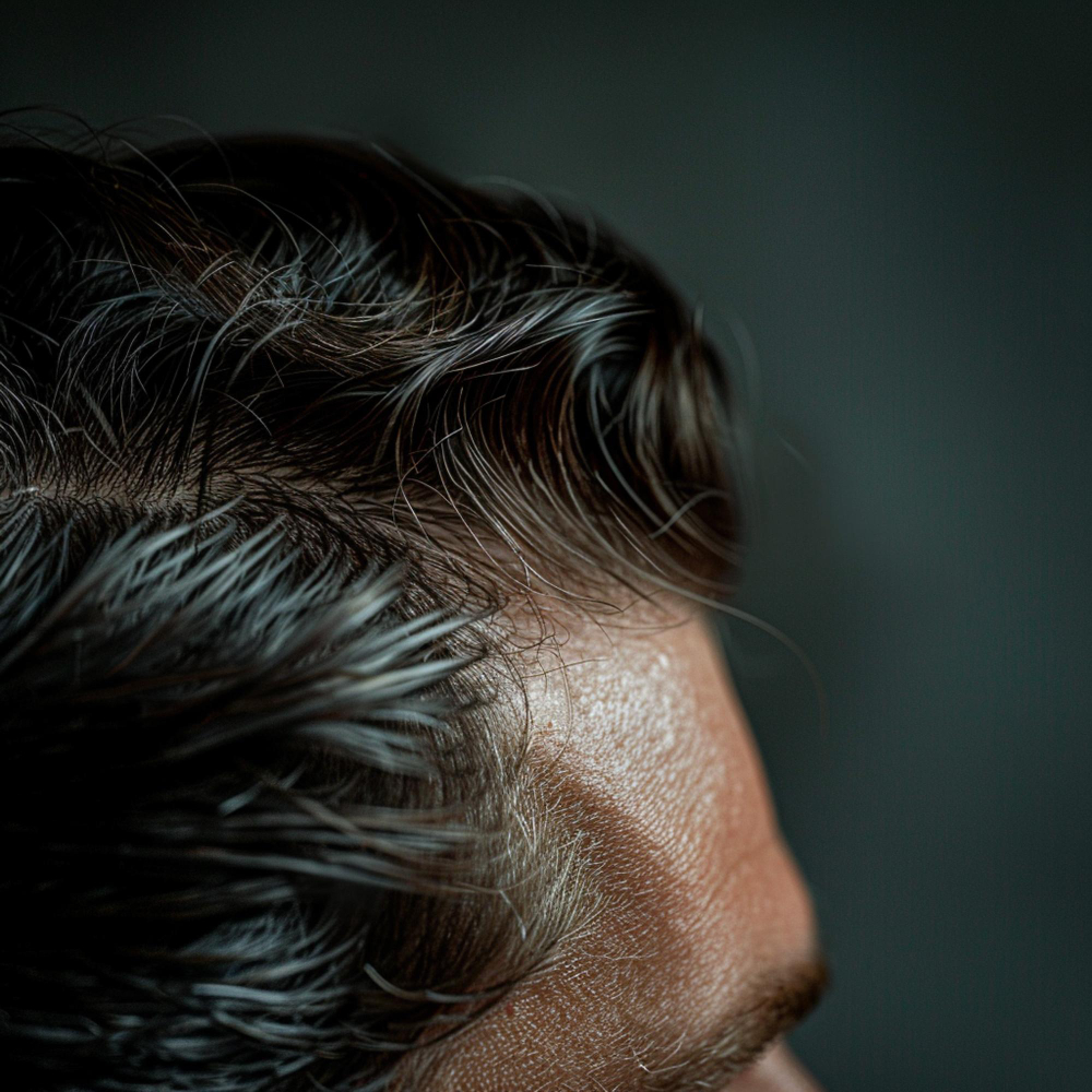 ¿El cabello trasplantado se cae después de varios años?